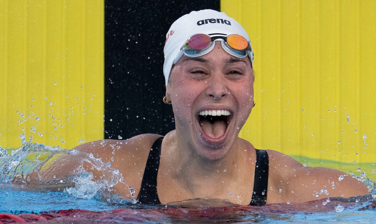 ¡Imparable! Kristen Romano conquista un nuevo oro y otro récord en los 100 metros mariposa