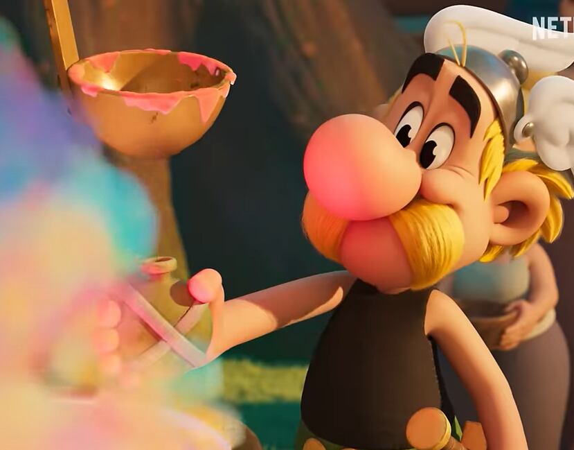 Las nuevas historietas, protagonizadas por el personaje Asterix, están producidas por Alain Goldman y el estudio de animación TAT Productions.