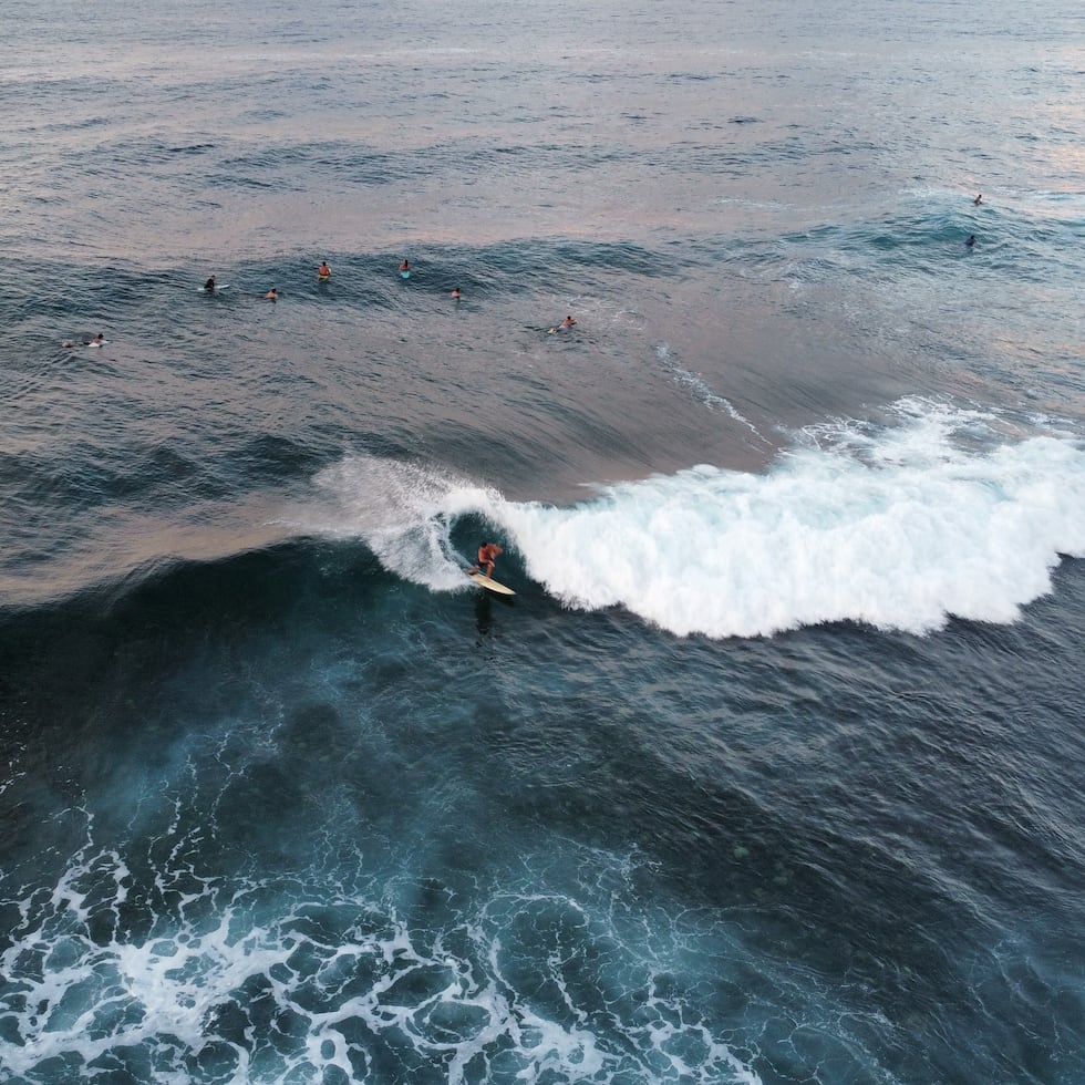 La Reserva Mundial de Surfing Mabodamaca cubriría toda la costa de Isabela. (Foto por Héctor “Tito” Varela)