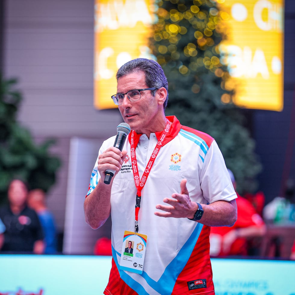 Arnaldo Pérez, director de Special Olympics Puerto Rico, se mostró satisfecho con el resultado de la Mundial Unificada de Baloncesto 3x3.