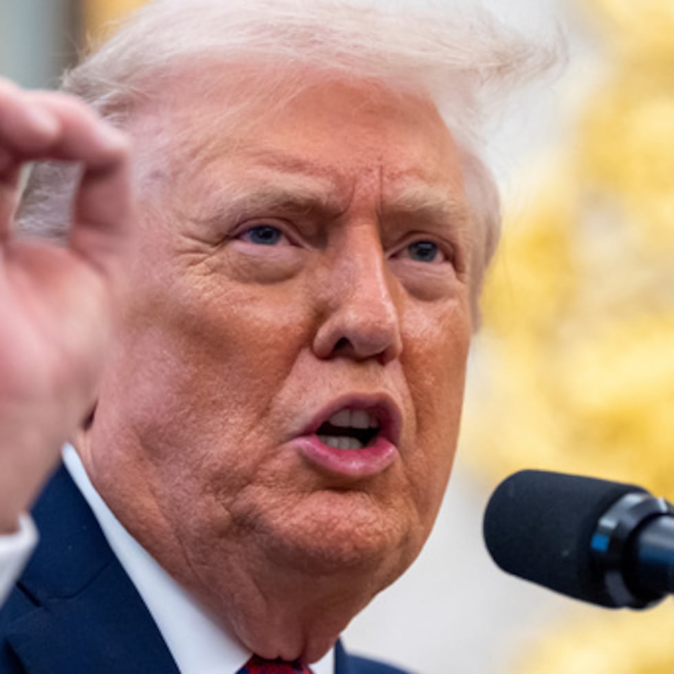 El presidente Donald Trump.