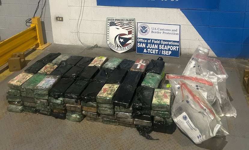 Las 1,168 libras fueron estimadas con un calor de $10 millones para los narcotraficantes.