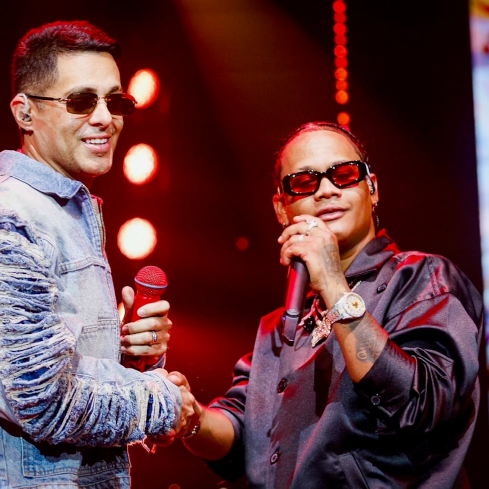 Ken-Y cantó junto a Dalvin "la Melodía" en el Coca-Cola Music Hall.