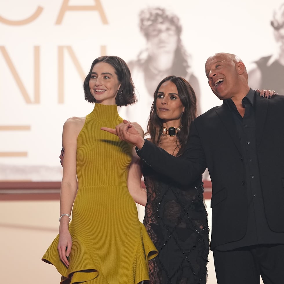 Meadow Walker, Jordana Brewster y Vin Diesel celebran el aniversario 25 de la película 'The Fast and the Furious'.