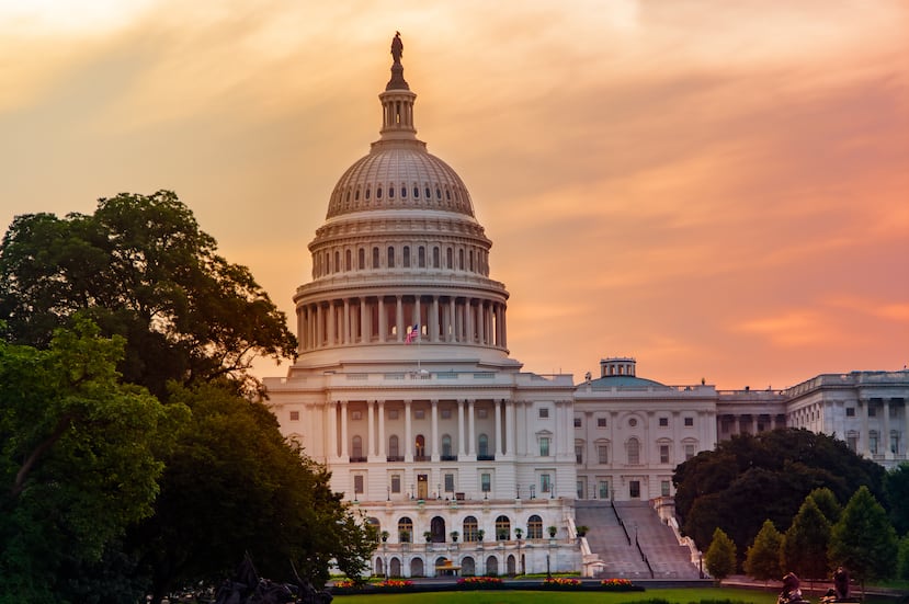 El Capitolio en Washington D. C.