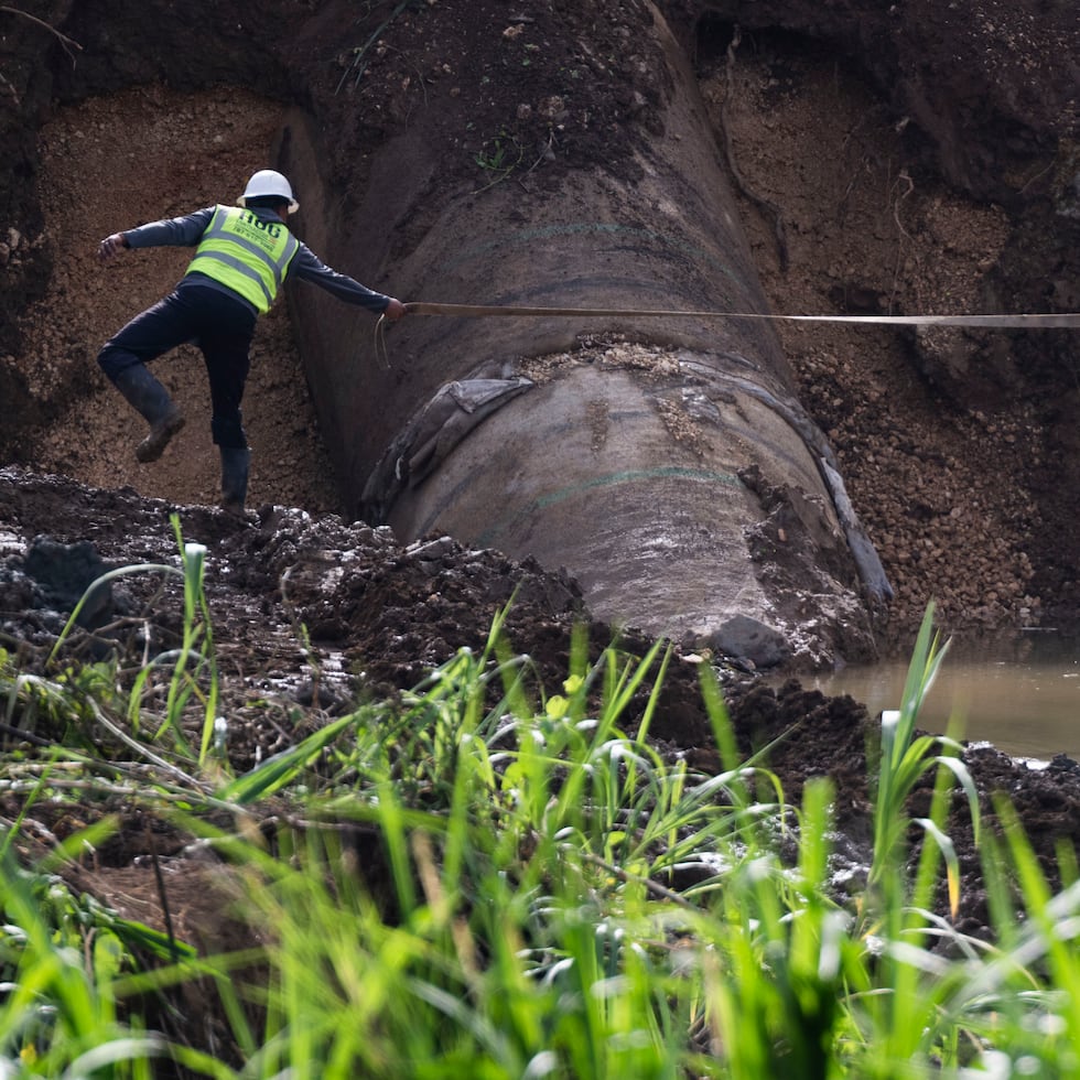 El director ejecutivo de la AAA, Luis R. González Delgado, informó que la avería fue identificada en un tramo de la tubería del Superacueducto que discurre por una zona rural de Bayamón.