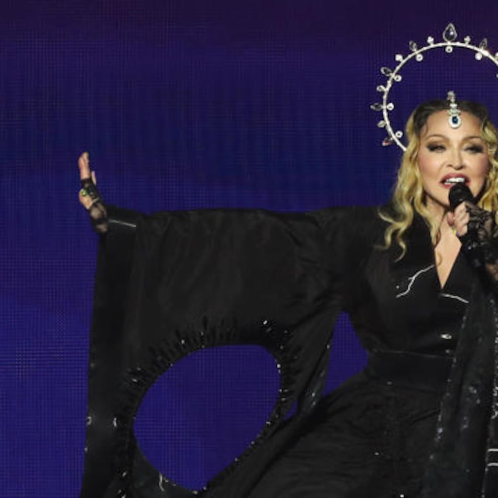 Imagen de la cantante Madonna en un concierto reciente en la playa de Copacabana en Río de Janeiro (Brasil).