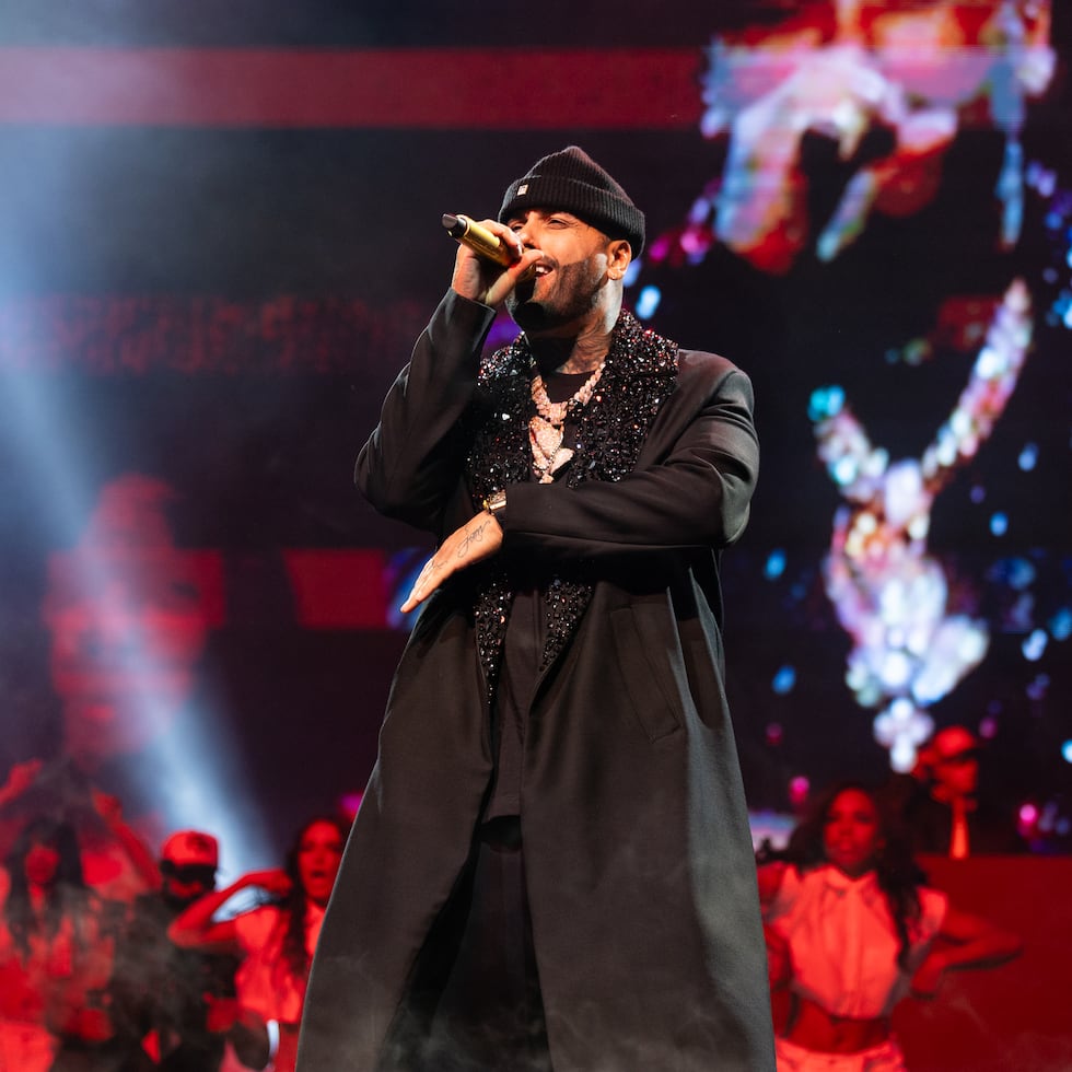 Nicky Jam presentó su concierto tras una ausencia de 10 años en el escenario del Coliseo de Puerto Rico José Miguel Agrelot.
Foto: Stephanie Rojas Rodríguez
