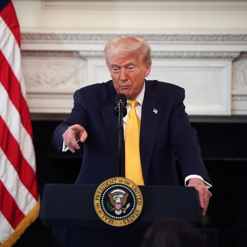 El presidente de Estados Unidos, Donald Trump.( EFE/Francis Chung)