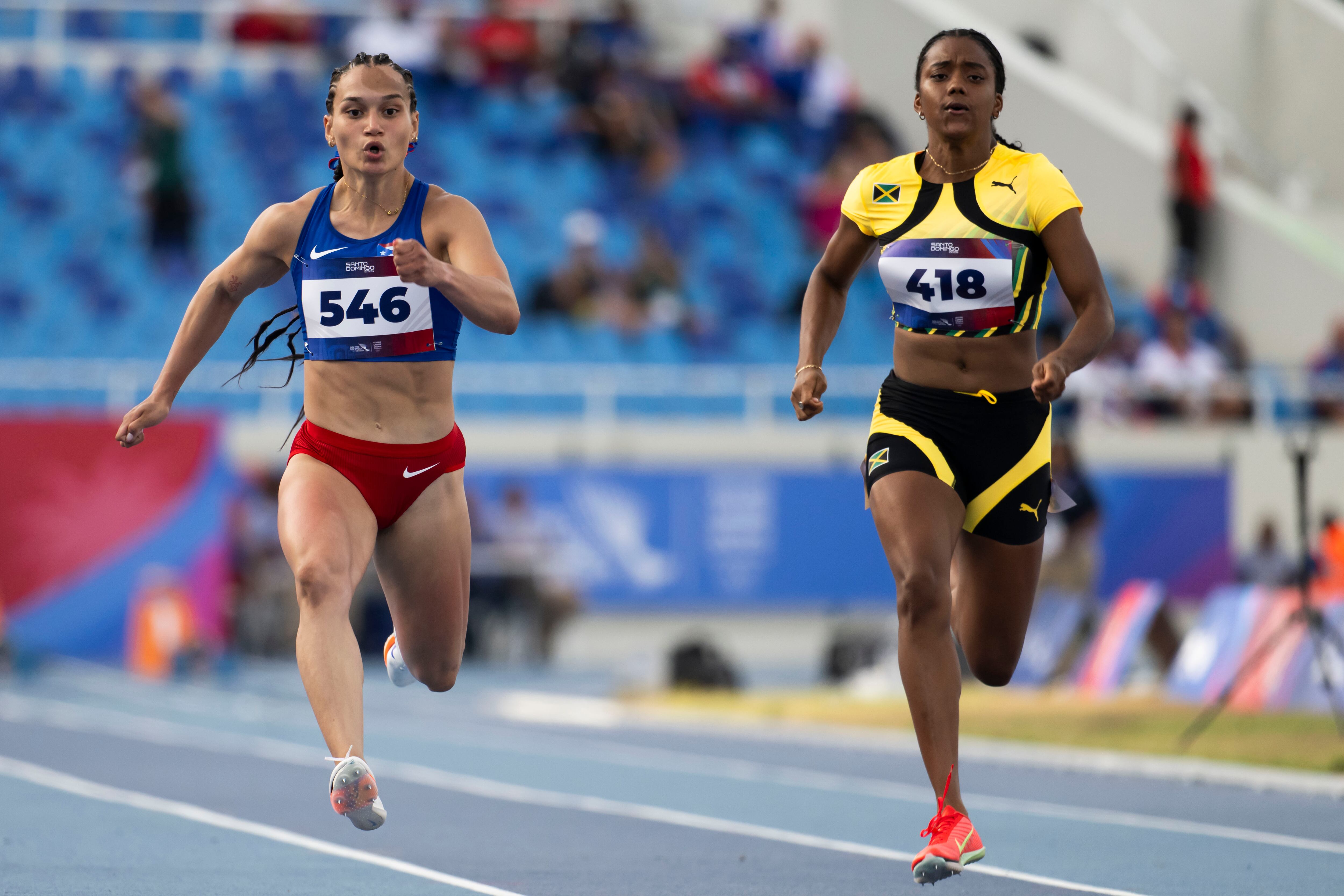 Imagen de la cobertura de: Gladymar Torres gana plata en 100 metros en Santo Domingo 2026