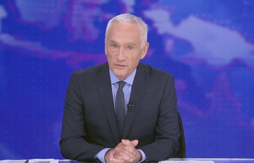 Captura del momento en el que Jorge Ramos anuncia su salida de Univision.