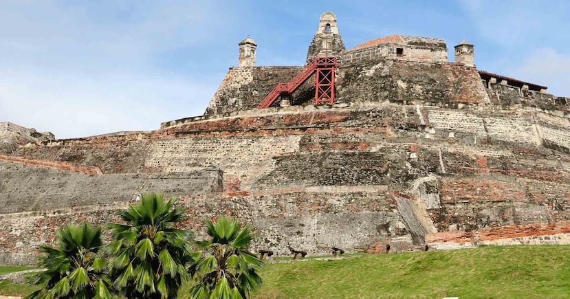 Castillo San Felipe, en Cartagena, Colombia. (Georgina Cruz/Especial para El Nuevo Día)