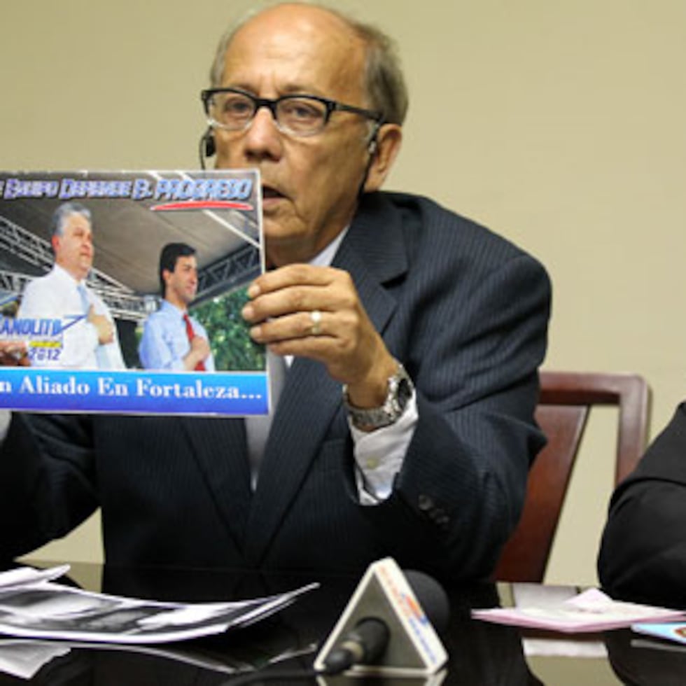 El licenciado Luis F. Abreu, a la izquierda, fue recipiente, en 2019, de la Medalla Gilberto Concepción de Gracia
