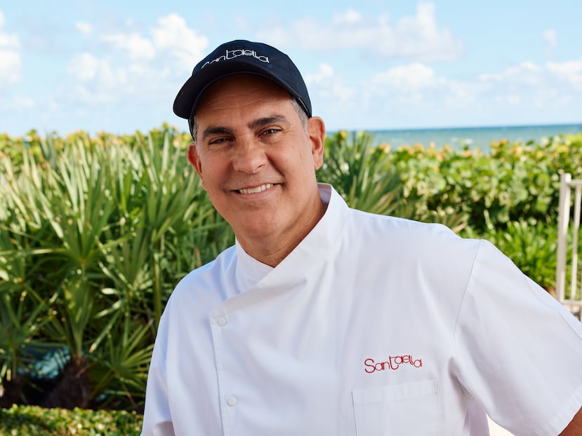 José Santaella, reconocido chef, empresario y autor de libros de cocina puertorriqueña.