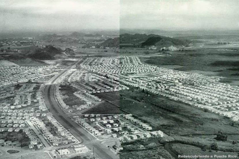 Vista aérea - Urbanización Puerto Nuevo (sección norte y noroeste).