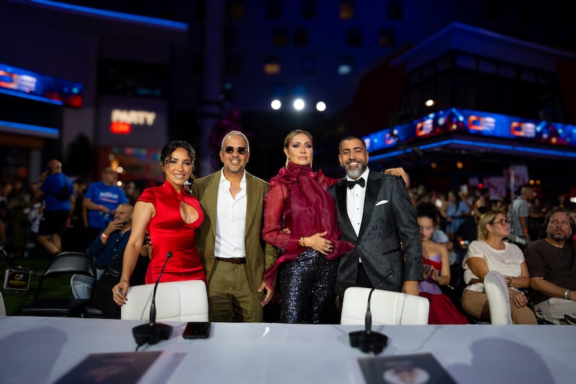 Ana Isabelle, Norberto Vélez, Cristina Eustace y Héctor “De Playmaker” Torres Donato.