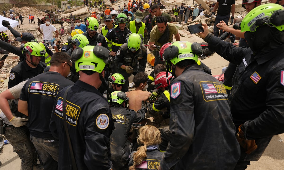 Venezuela: continúa búsqueda de sobrevivientes una semana después de terremotos con 2,295 muertos