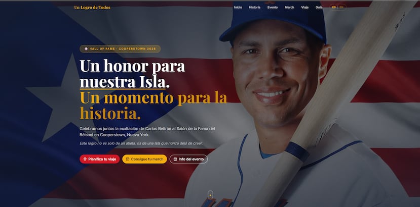Sitio de internet donde se puede obtener información relacionada a su exaltación en julio.