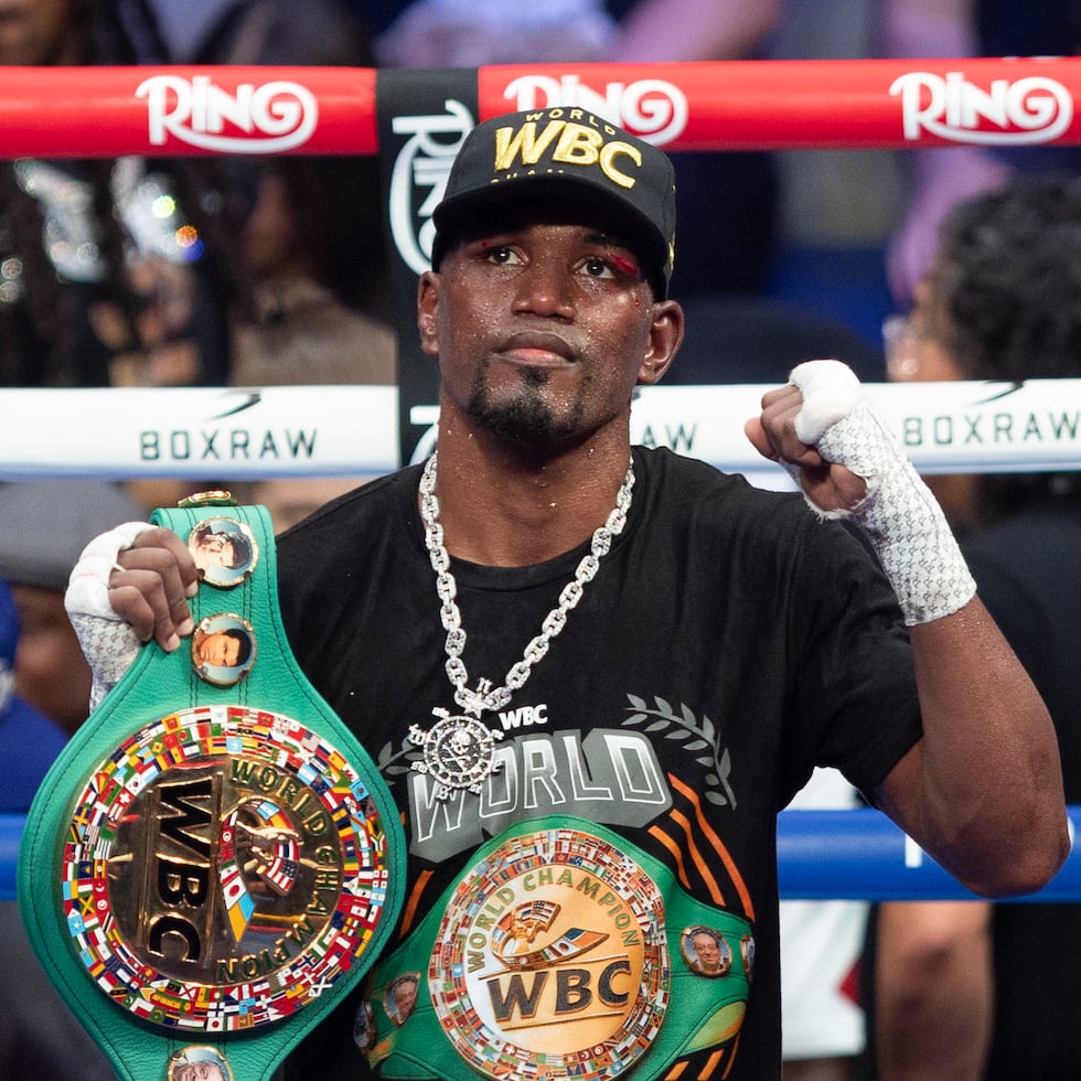 Subriel Matias ganó el cinturón del CMB al verncer al dominicano Alberto Puello el 12 de julio.