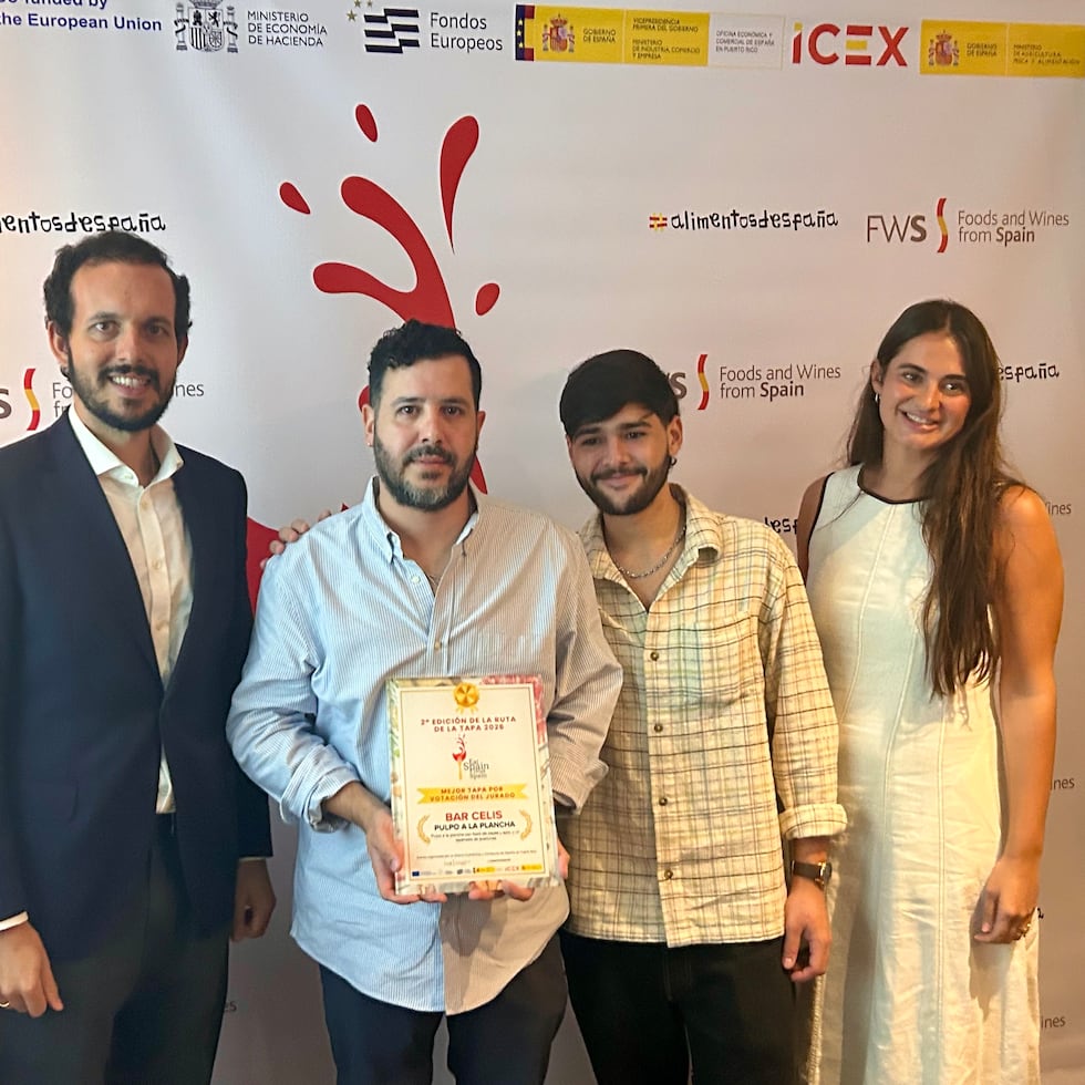Bar Celis, en Caguas, resultó ganador de la mejor tapa por votación del jurado.