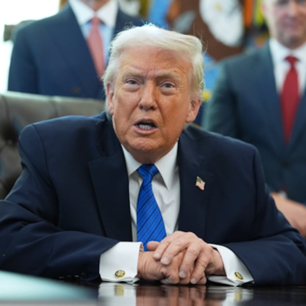 El presidente Donald Trump