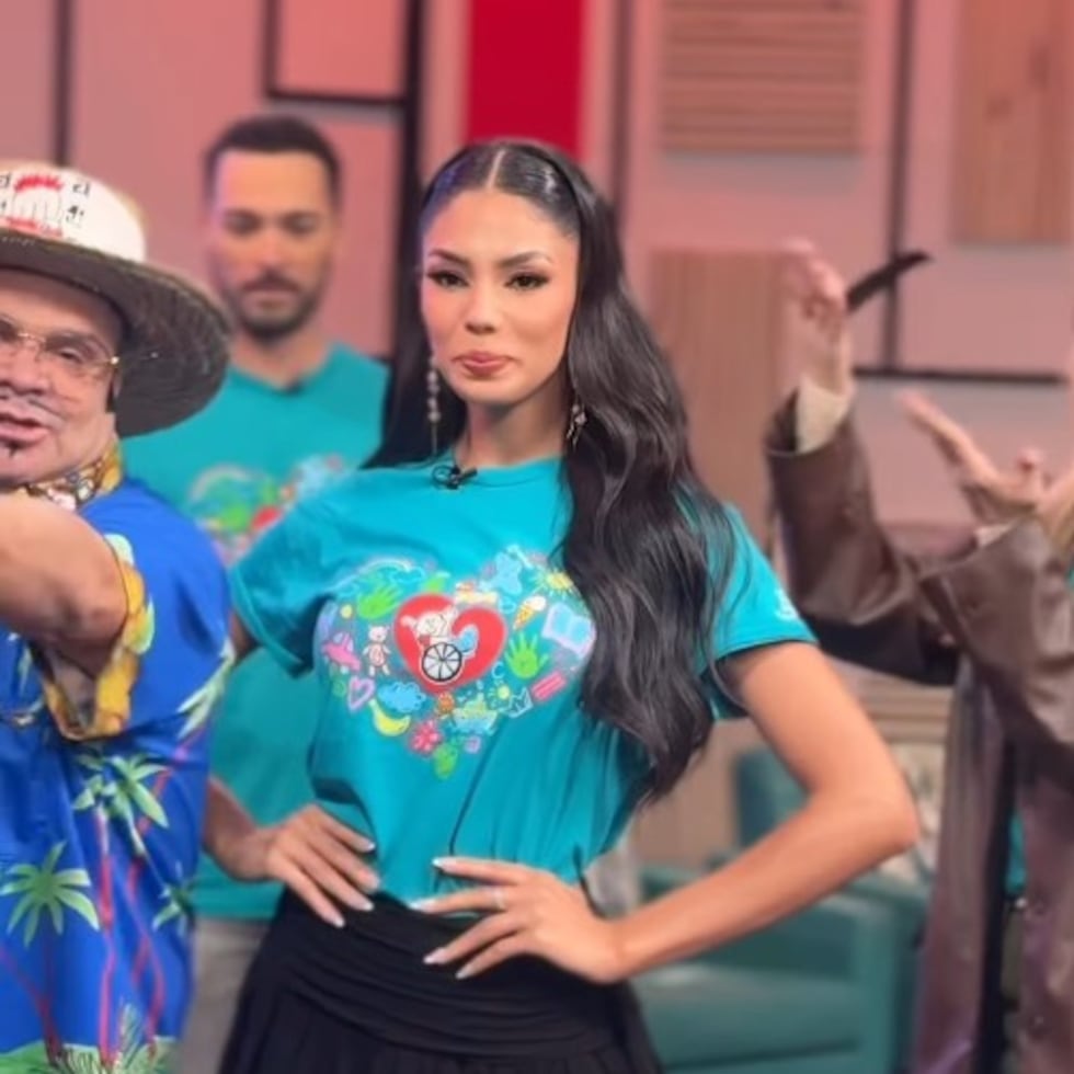 Zashely Alicea se mostró cómoda y segura de sí misma.