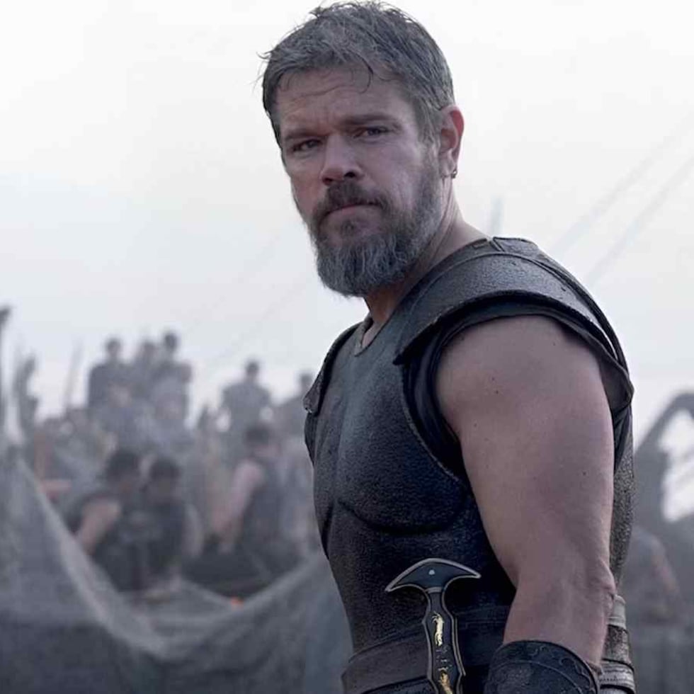 Matt Damon protagoniza la película The Odissey.