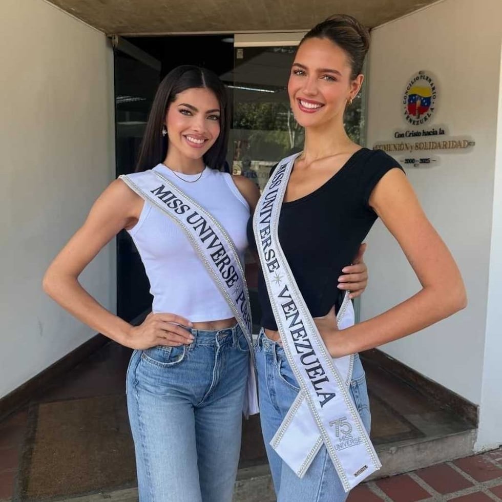 Jennifer Barreto y Clara Vegas en Venezuela.