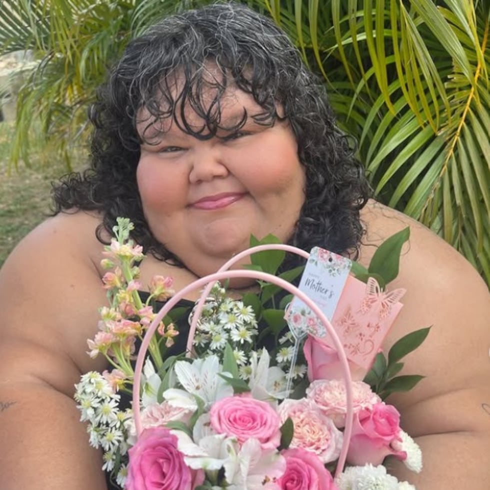 La creadora de contenido Mar Candelario, mejor conocida "Besito Pinta'o".