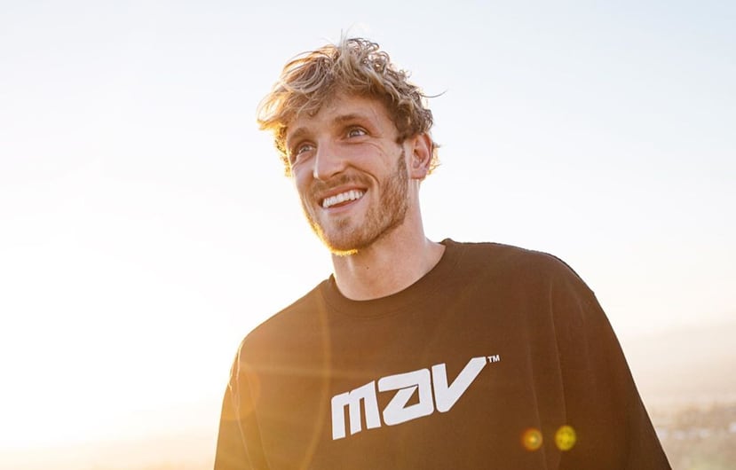 Logan Paul tiene 22.8 millones de seguidores en su página de YouTube, además de una línea de ropa llamada Maverick.