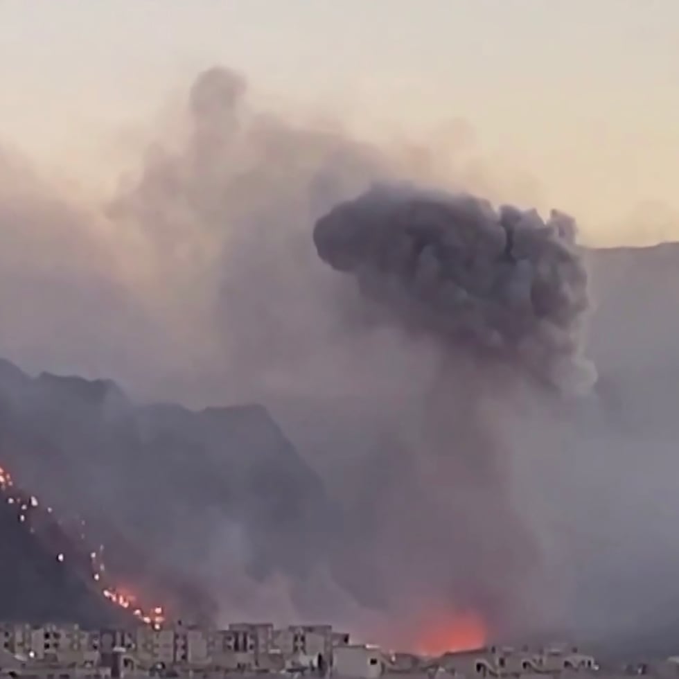 Imagen de la guerra en Irán.