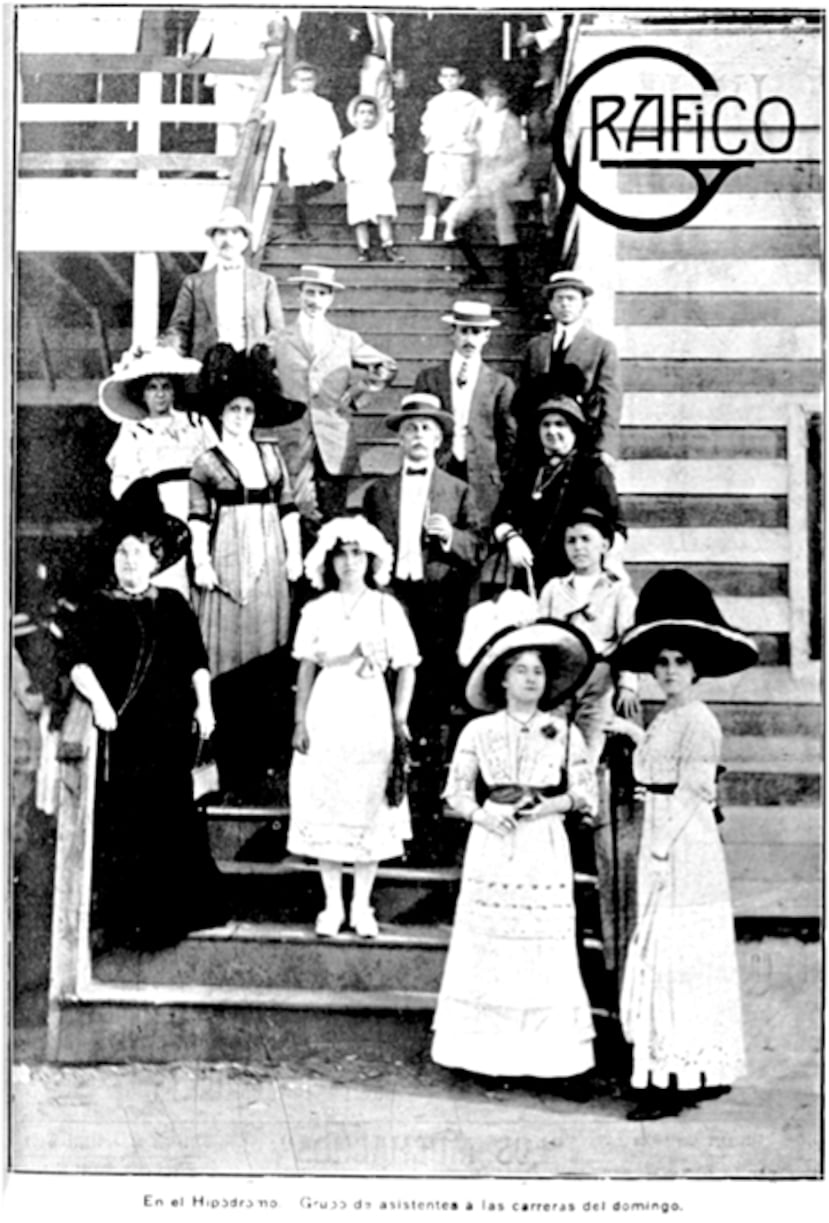 El Gráfico, domingo 21 de enero de 1912, entrada a las gradas.