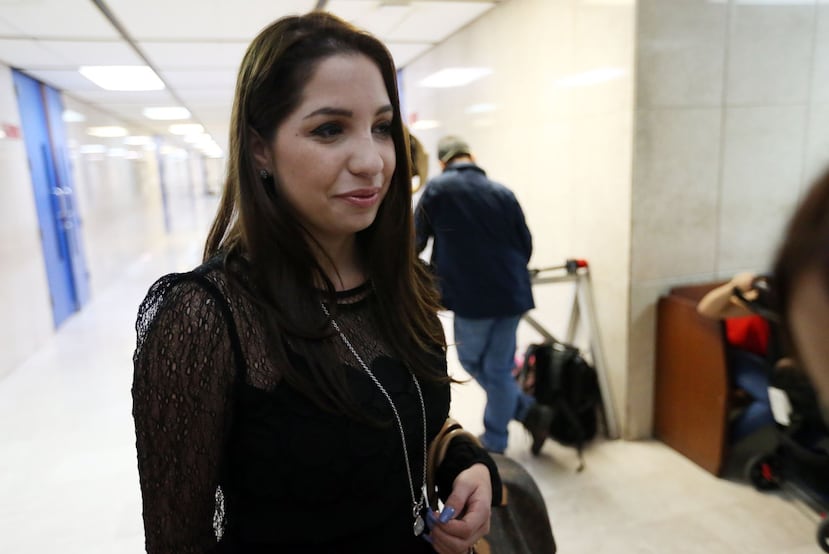 A la vista sí acudió la hija mayor de De Castro Font, Andrea de Castro y sus dos hermanos.