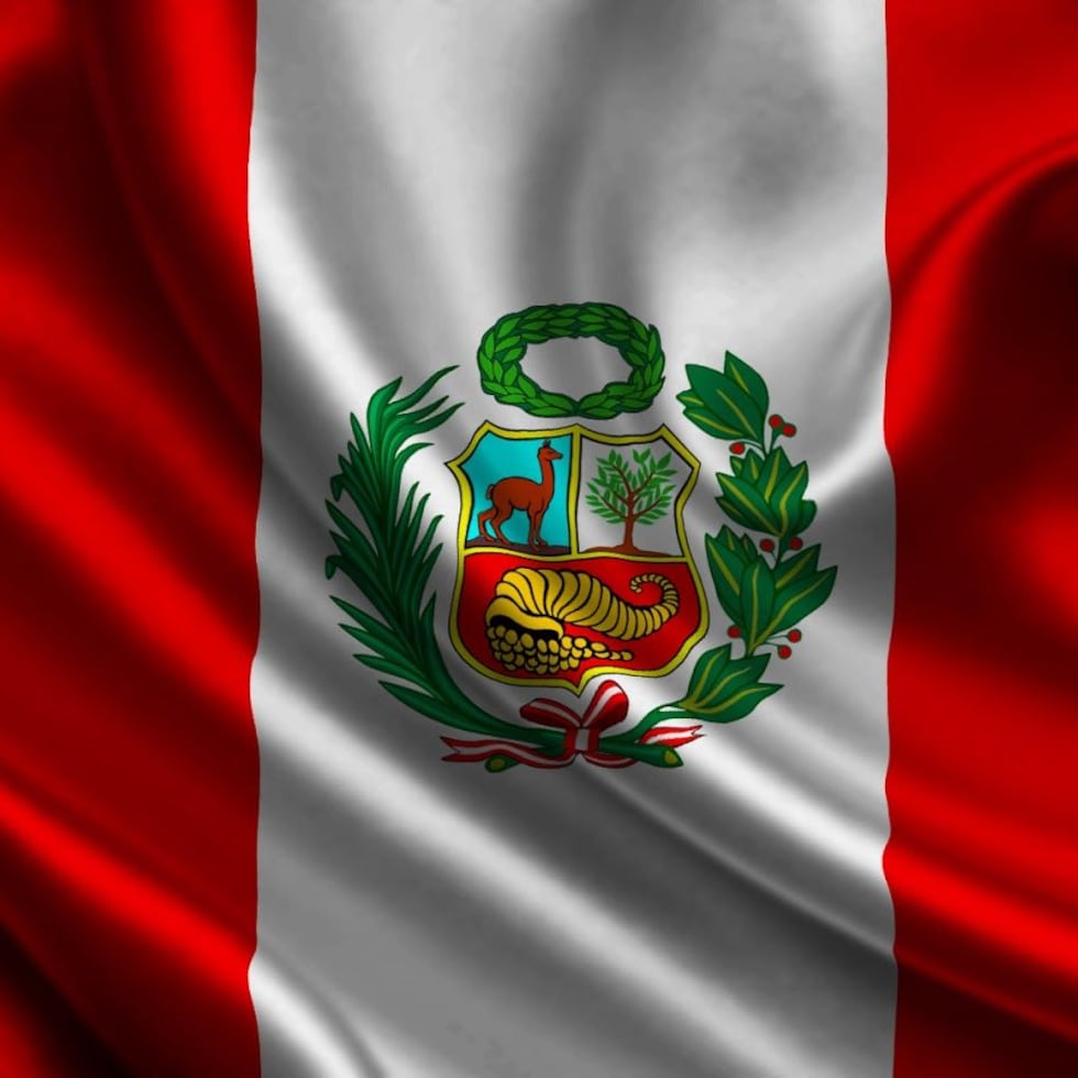 Bandera de Perú.