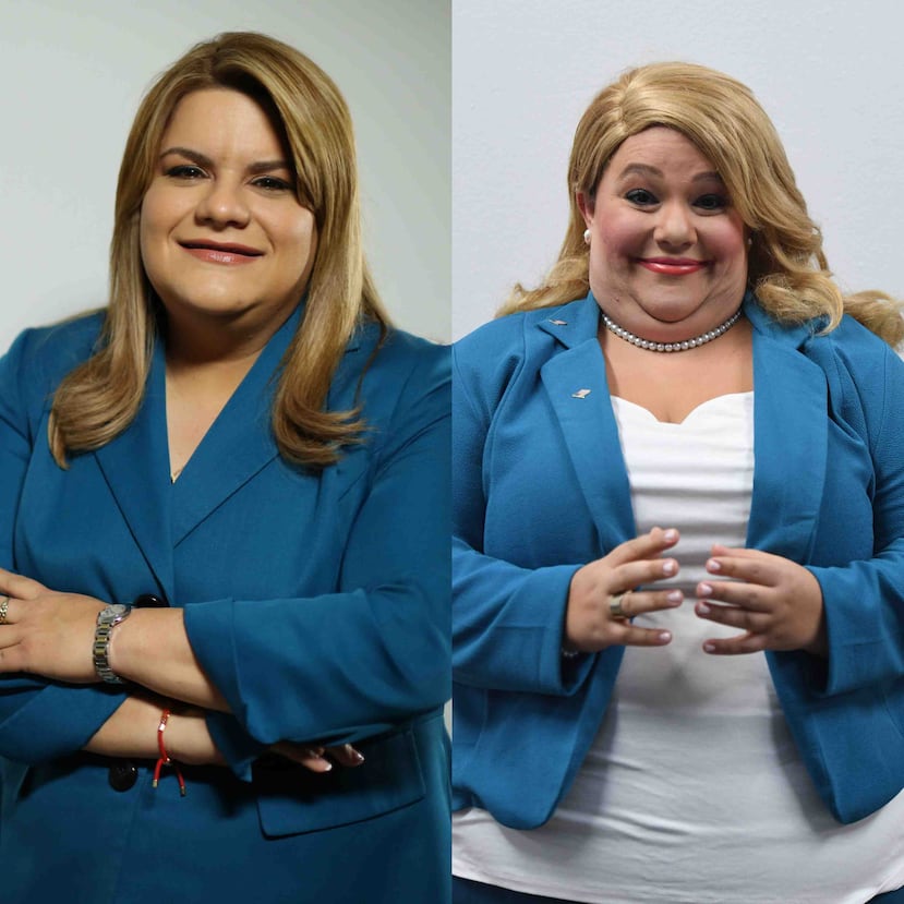 La comisionada residente Jenniffer González es parodiada por Norwill Fragoso con el personaje JGO.