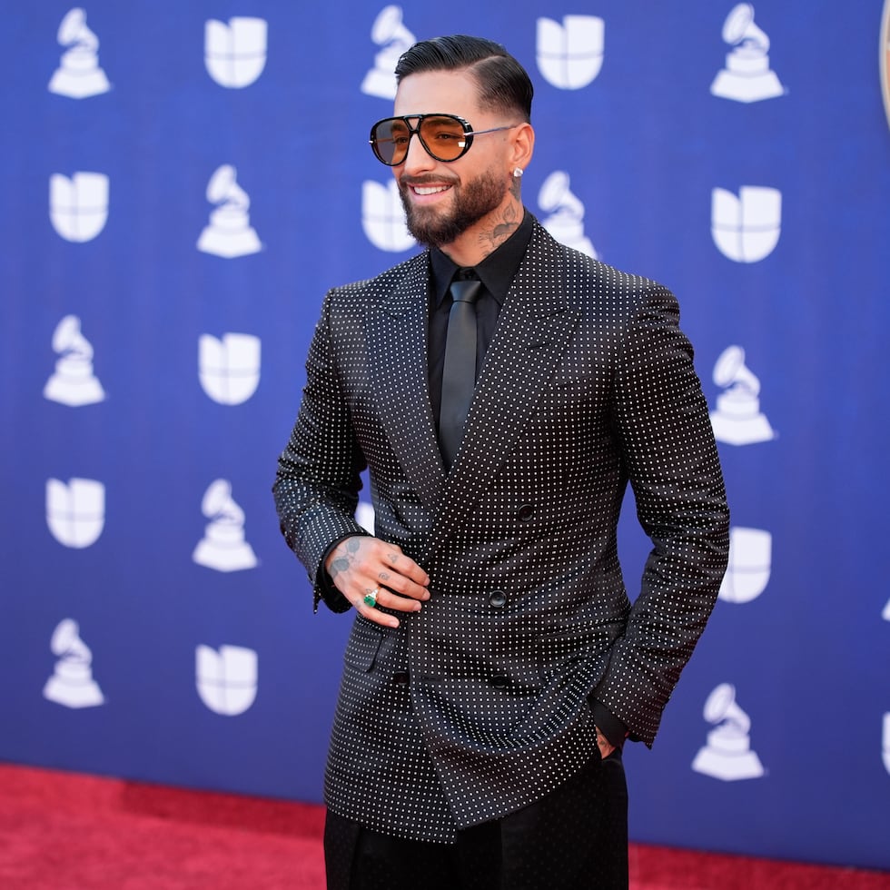El cantante colombiano Maluma.