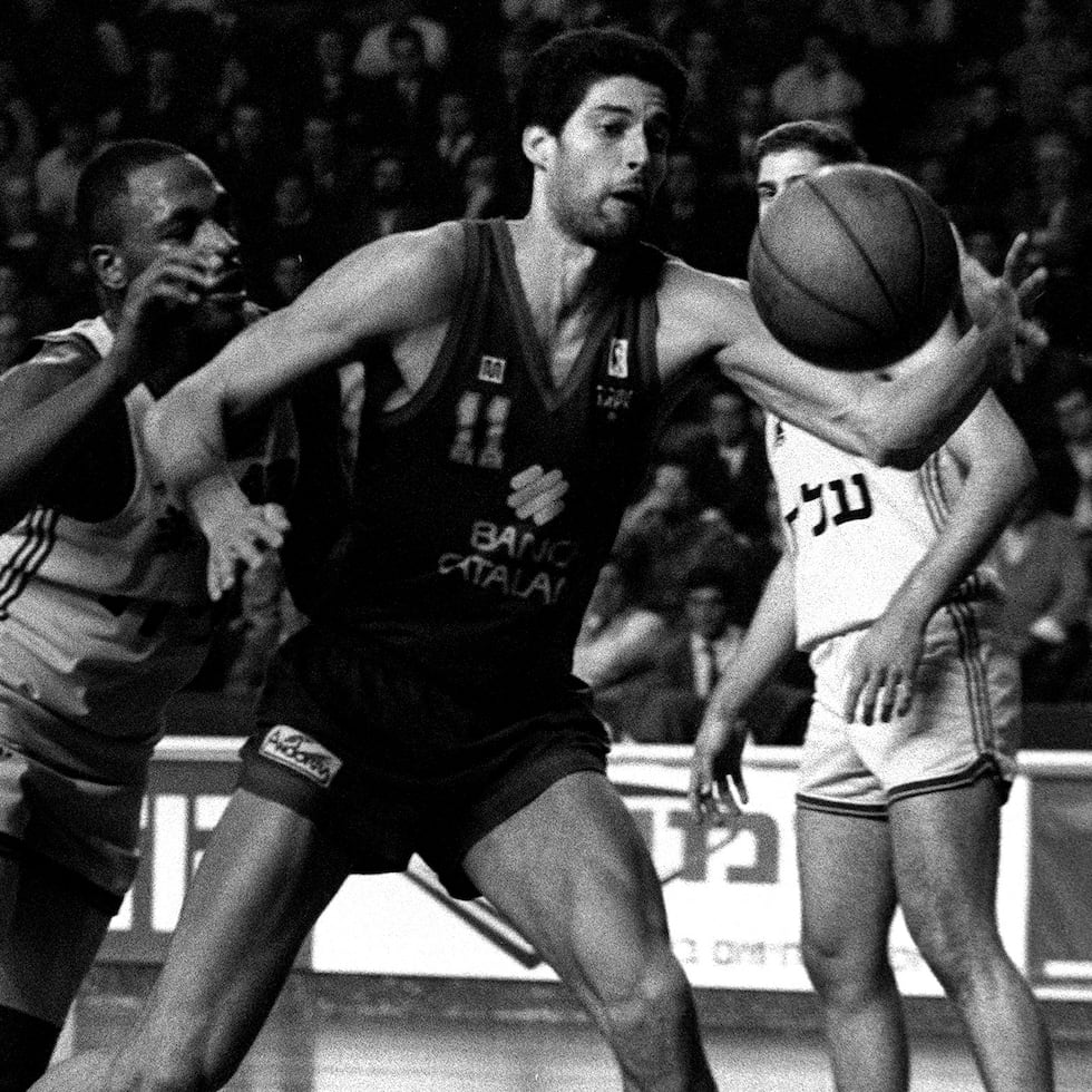 José 'Piculín' Ortiz vistiendo los colores azulgrana del Barcelona en 1991.