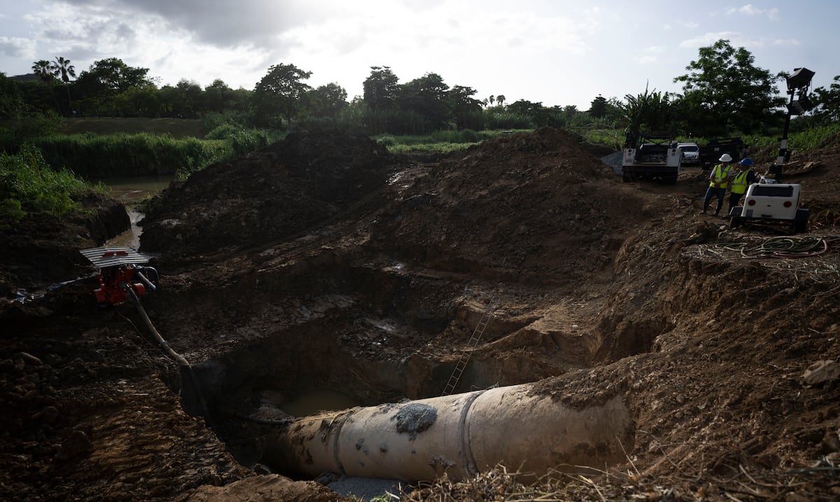 AAA estima en $500,000 reparación del Superacueducto en Bayamón que afecta a 112,000 clientes