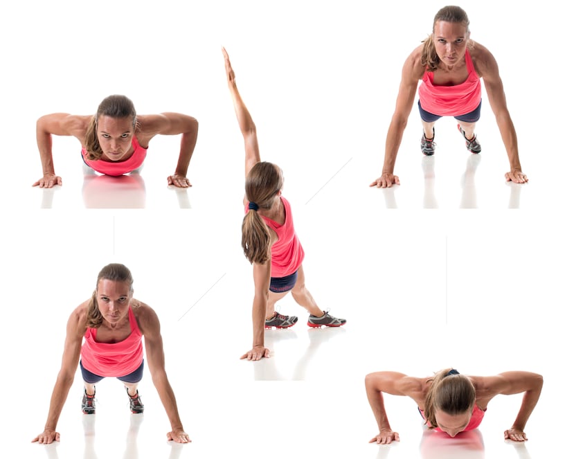 push ups lagartijas
