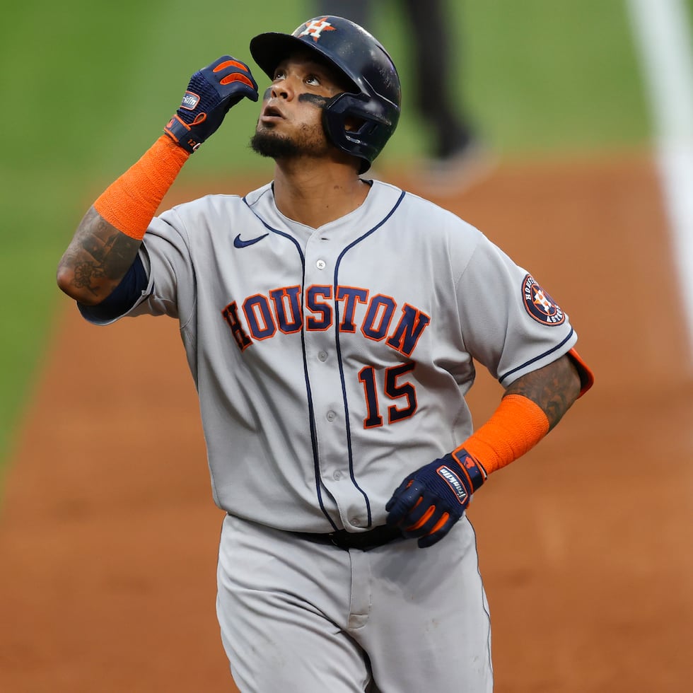 Martín "Machete" Maldonado jugó en tres Series Mundiales y ganó una en 2022 con los Astros de Houston.