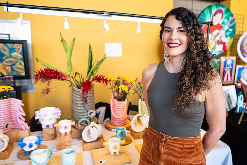 Daniela Rosselló, escultora de cerámica.