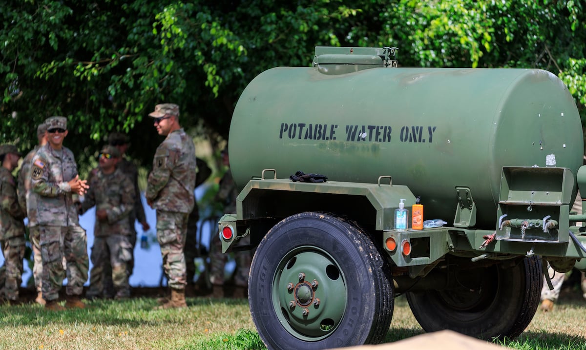 Connecticut ofrece movilizar su Guardia Nacional a Puerto Rico por crisis del agua