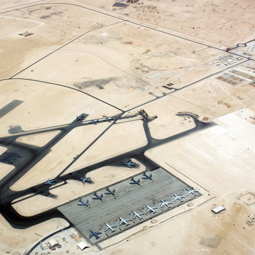 Base estadounidense de Al Udeid, en Catar.