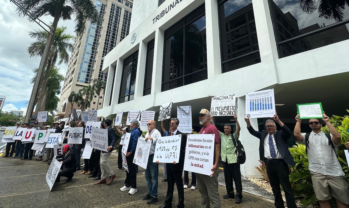 Profesores del RUM denuncian que la UPR no recibe ni la mitad de lo que se invierte en universidades públicas de Estados Unidos