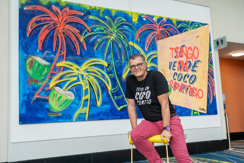 Bernardo Medina, conocido artísticamente como BeMe, trendrá en exhibición 12 piezas de su creación en el Centro de Convenciones de Puerto Rico.