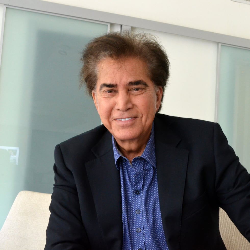 Cantante José Luis Rodríguez, conocido como El Puma.