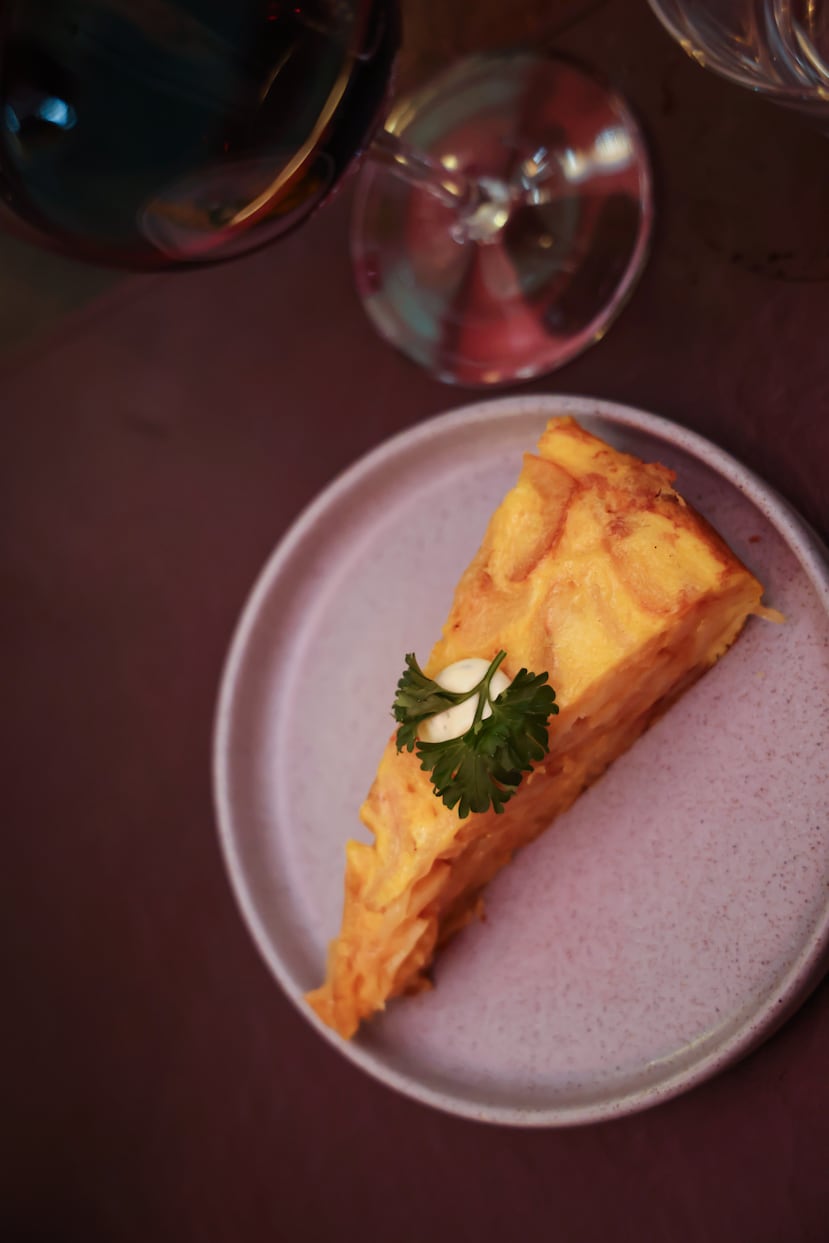 La tortilla de papa con chorizo es parte de la nueva oferta gastronómica que ofrece La Cantina Argentina.