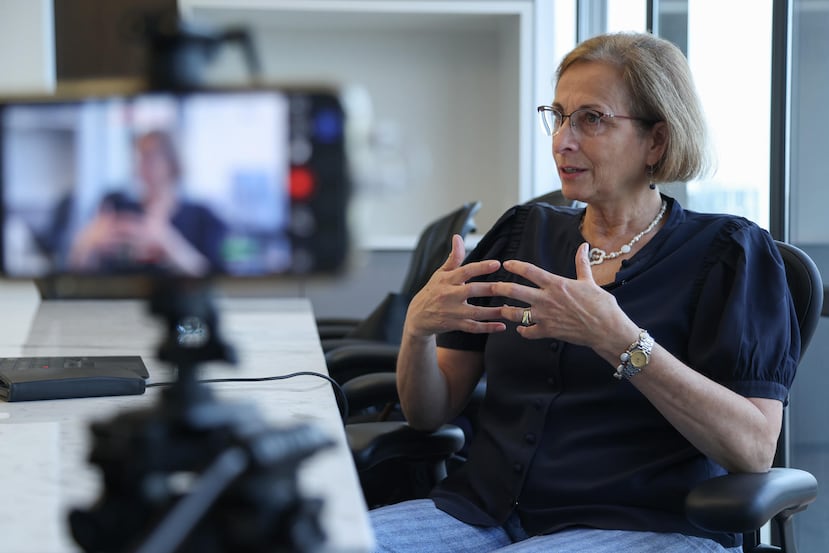 La investigadora de la Catholic University of America (Washington D.C), Sophia Aguirre, habla durante una entrevista con EFE el 22 de mayo de 2026, en la sede del proyecto 'Guatemaltecos por la Nutrición', en Ciudad de Guatemala (Guatemala). El proyecto "Guatemaltecos por la Nutrición" se encuentra en un segundo proceso de medición de su impacto para verificar la sostenibilidad a largo plazo de sus esfuerzos por combatir la desnutrición en el país centroamericano. EFE/ Mariano Macz
