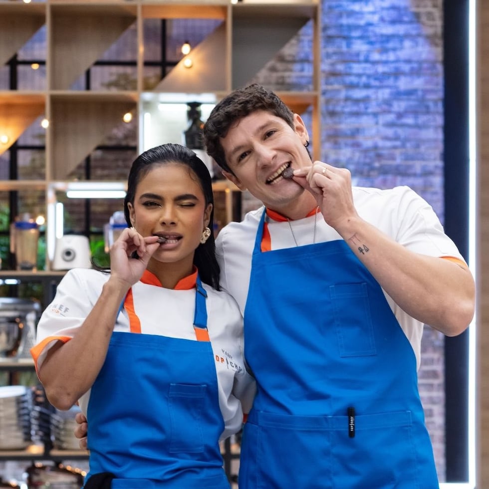 Yany Prado y Paco Pizaña, de "Top Chef VIP 4".