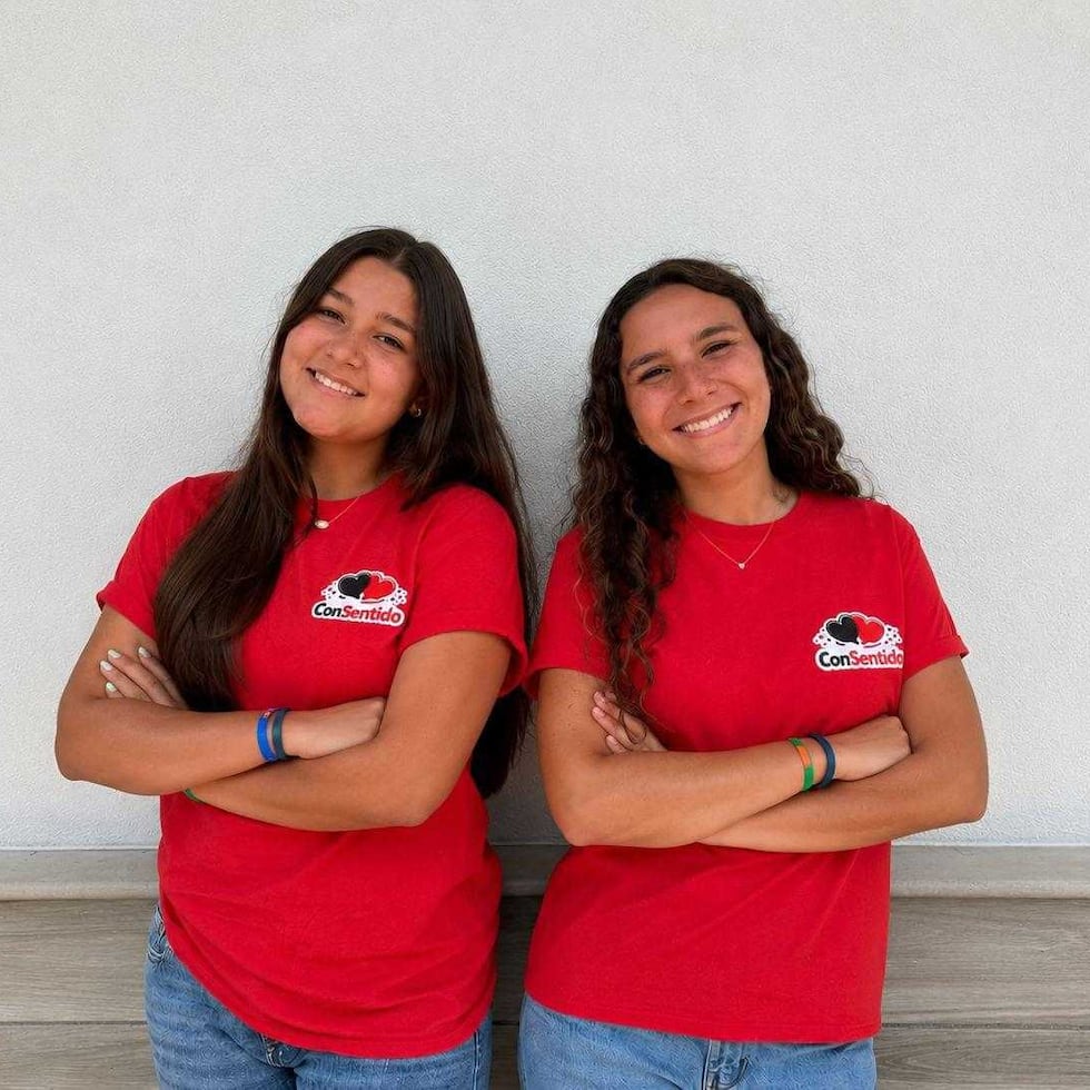 Las estudiantes trabajaron en la creación de la organización sin fines de lucro ConSentido.